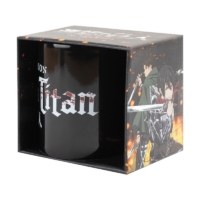Descubre el apasionante mundo de Taza Ataque a los Titanes Logo 350ml.