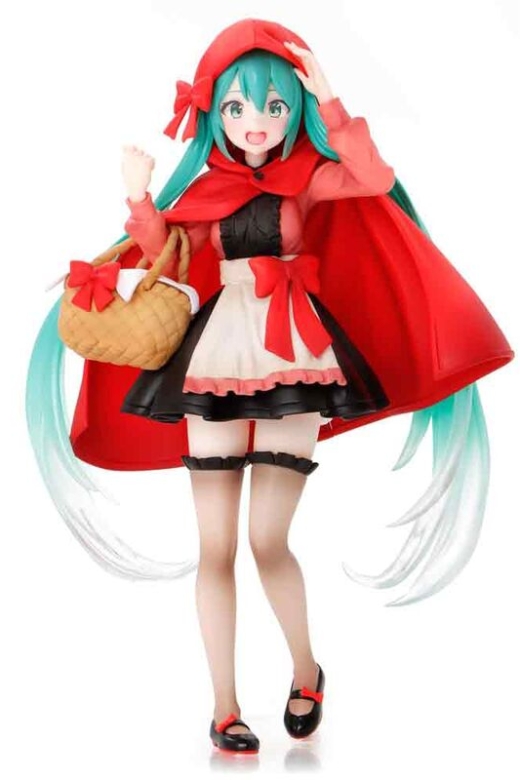 Descubre el apasionante mundo de Figura Hatsune Miku Versión Caperucita Roja 18cm.