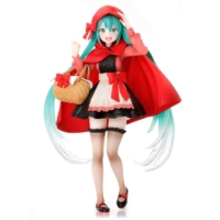 Descubre el apasionante mundo de Figura Hatsune Miku Versión Caperucita Roja 18cm.
