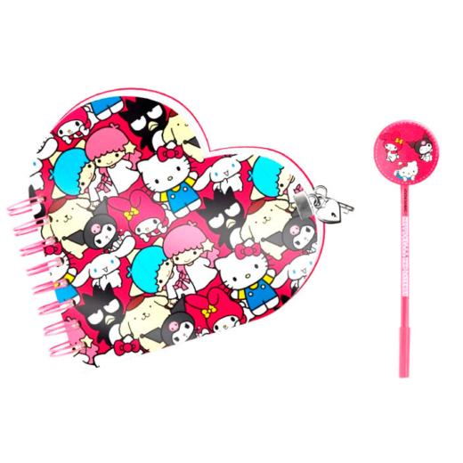 Set Diario y Bolígrafo Friends Hello Kitty Descubre el apasionante mundo de Set Diario y Bolígrafo Friends Hello Kitty.
