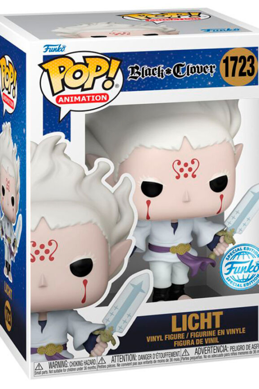 Descubre el apasionante mundo de Figura POP Black Clover Licht Exclusiva.