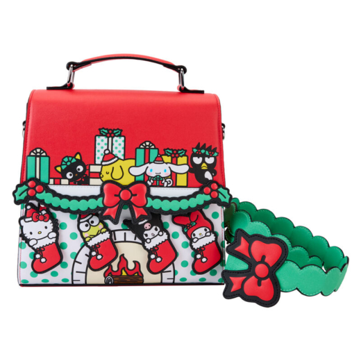 Descubre el apasionante mundo de Bolso Bandolera Hello Kitty Navidad Sanrio Loungefly.