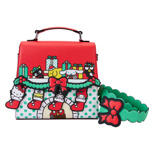 Descubre el apasionante mundo de Bolso Bandolera Hello Kitty Navidad Sanrio Loungefly.