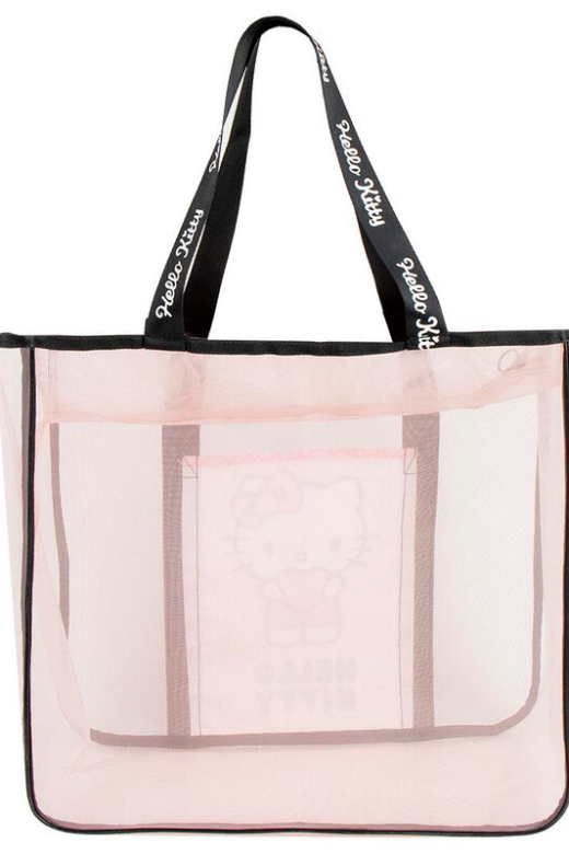Descubre el apasionante mundo de Bolsa de playa premium Hello Kitty.