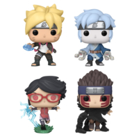 Descubre el apasionante mundo de Figuras Exclusivas POP Boruto Blister 4 Piezas.