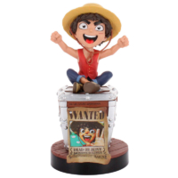 Descubre el apasionante mundo de Soporte Cable Guy Luffy One Piece Wanted Poster.