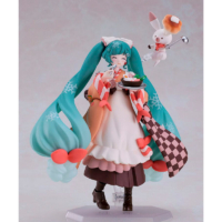 Descubre el apasionante mundo de Figura Hatsune Miku Snow Miku Delicia Invernal 14cm.