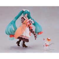 Descubre el apasionante mundo de Figura Hatsune Miku Snow Miku Delicia Invernal 14cm.