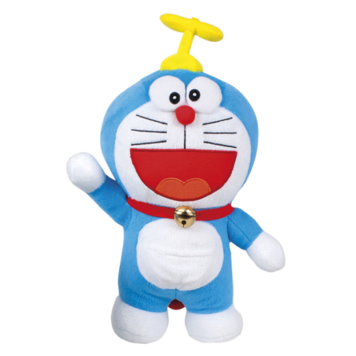Descubre el apasionante mundo de Peluche Doraemon con Gorro-Coptero 40cm.