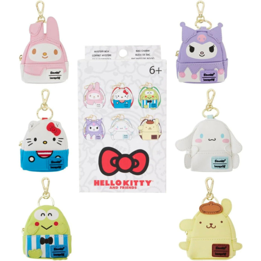 Descubre el apasionante mundo de Llavero Mini Mochila Mystery Hello Kitty Loungefly Surtido.
