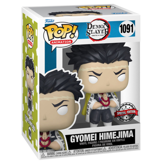 Descubre el apasionante mundo de Figura POP Demon Slayer Gyomei Himejima Exclusiva.