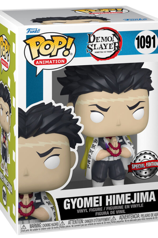 Descubre el apasionante mundo de Figura POP Demon Slayer Gyomei Himejima Exclusiva.