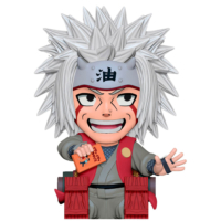 Descubre el apasionante mundo de Figura Hucha Jiraiya Naruto Shippuden 16cm.
