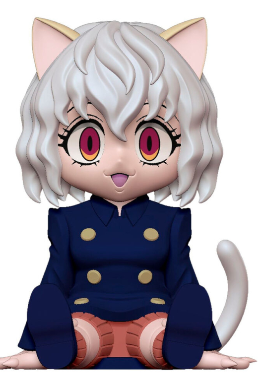 Descubre el apasionante mundo de Figura Hucha Neferpitou Hunter X Hunter 14 cm.