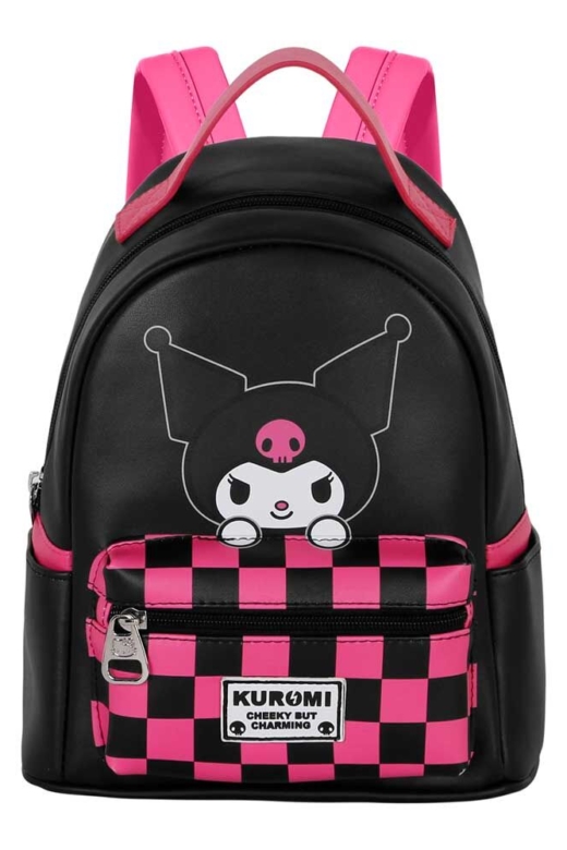 Descubre el apasionante mundo de Mochila Kuromi Hello Kitty 25 cm.