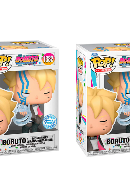 Descubre el apasionante mundo de Figura POP Boruto Momoshiki Transformación Exclusiva Chase.