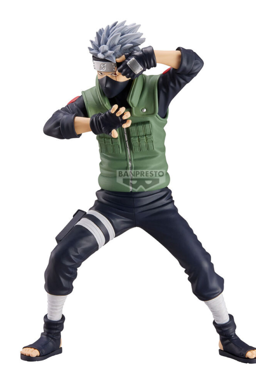 Descubre el apasionante mundo de Figura Kakashi Hatake Grandista Naruto Shippuden 23cm.