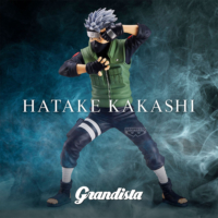 Descubre el apasionante mundo de Figura Kakashi Hatake Grandista Naruto Shippuden 23cm.