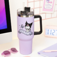 Descubre el apasionante mundo de Vaso de Viaje Kuromi Hello Kitty 1200ml.