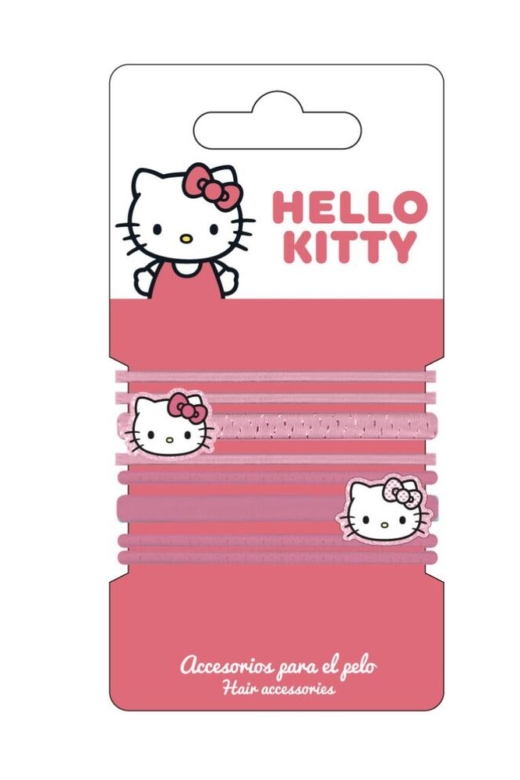 Descubre el apasionante mundo de Coleteros Hello Kitty Blister 8 unidades.