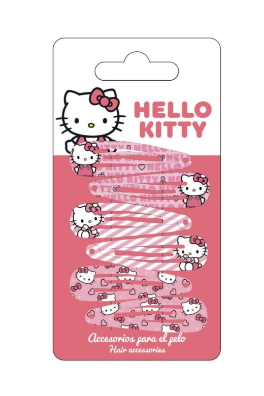 Descubre el apasionante mundo de Horquillas Hello Kitty Pack 6 Piezas.