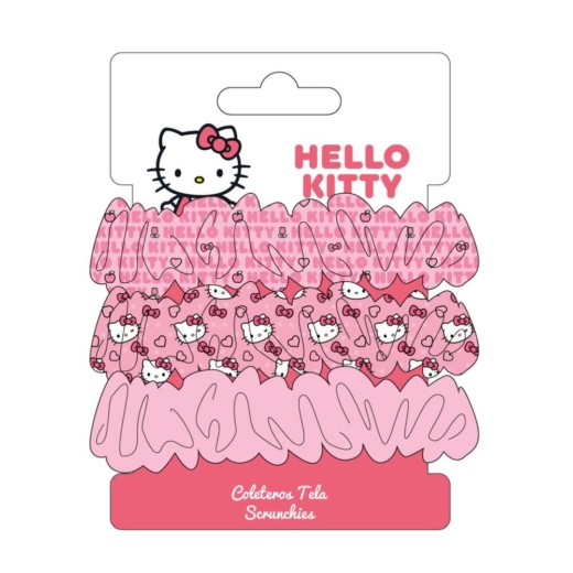 Descubre el apasionante mundo de Set 3 coleteros Hello Kitty.