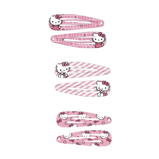 Descubre el apasionante mundo de Horquillas Hello Kitty Pack 6 Piezas.