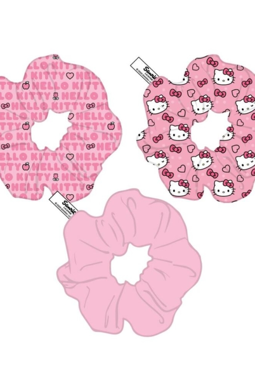 Descubre el apasionante mundo de Set 3 coleteros Hello Kitty.