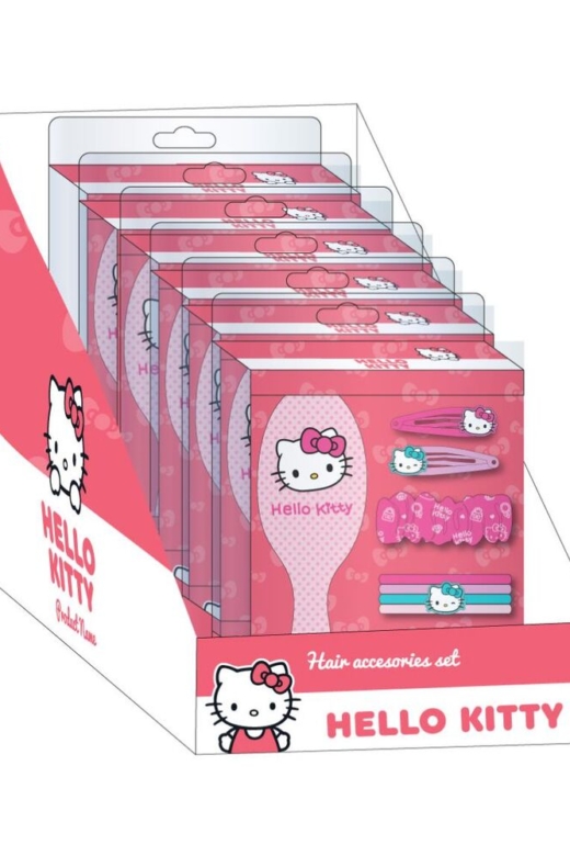 Descubre el apasionante mundo de Accesorios de belleza Hello Kitty en blíster.