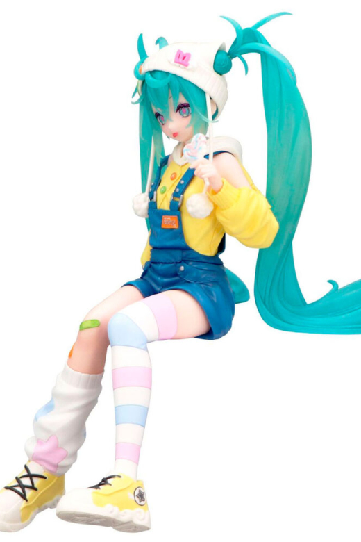 Descubre el apasionante mundo de Figura Noodle Stopper Hatsune Miku Lollipop 15cm.
