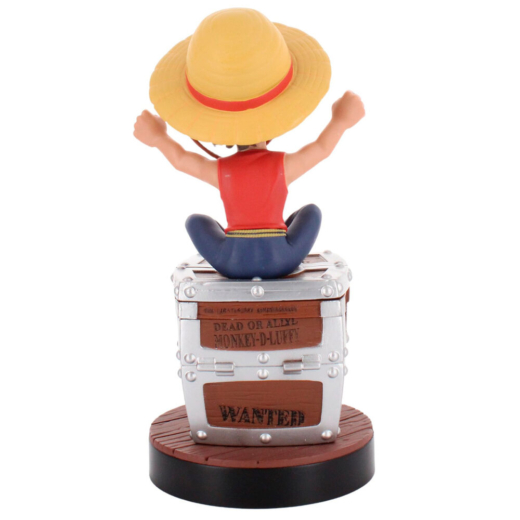 Descubre el apasionante mundo de Soporte Cable Guy Luffy One Piece Wanted Poster.