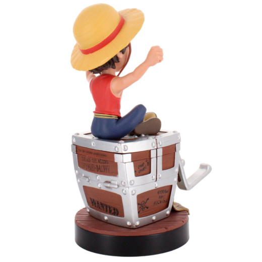 Descubre el apasionante mundo de Soporte Cable Guy Luffy One Piece Wanted Poster.