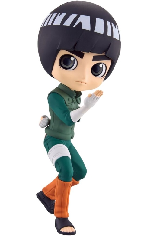 Descubre el apasionante mundo de Figura Rock Lee Naruto Shippuden Q Posket 14 cm.