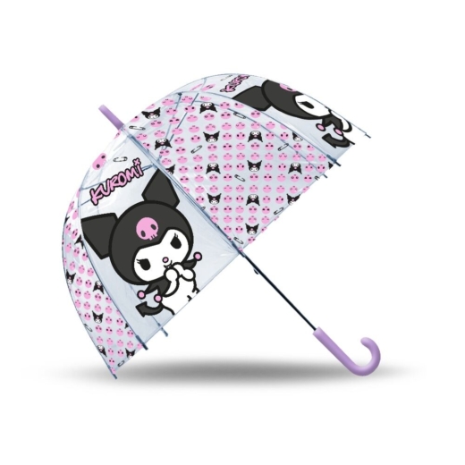 Descubre el apasionante mundo de Paraguas manual Kuromi Hello Kitty 46 cm.