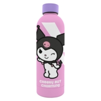 Descubre el apasionante mundo de Botella Kuromi Hello Kitty Acero Inoxidable 800ml.