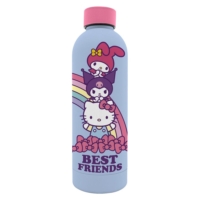 Descubre el apasionante mundo de Botella de acero inoxidable Hello Kitty y Amigos 800ml.