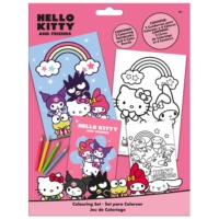 Descubre el apasionante mundo de Set de Colorear Hello Kitty y Amigos.