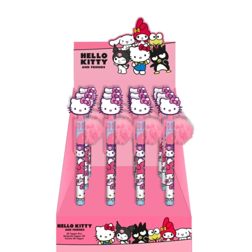 Descubre el apasionante mundo de Bolígrafo con Topper de Hello Kitty y Amigos.