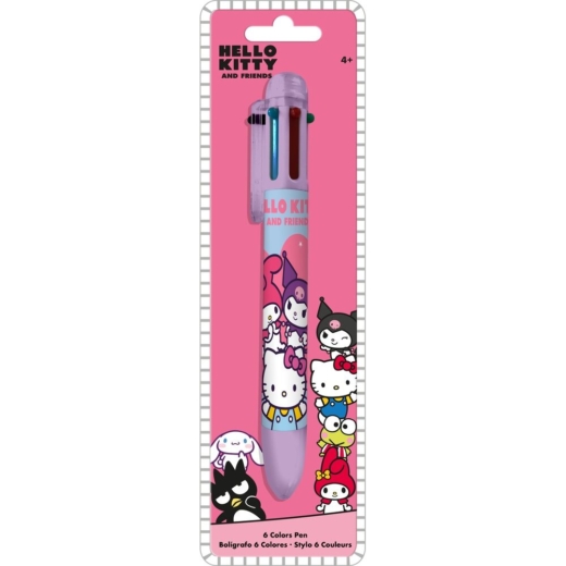 Bolígrafo 6 Colores Hello Kitty y Amigos Descubre el apasionante mundo de Bolígrafo 6 Colores Hello Kitty y Amigos.