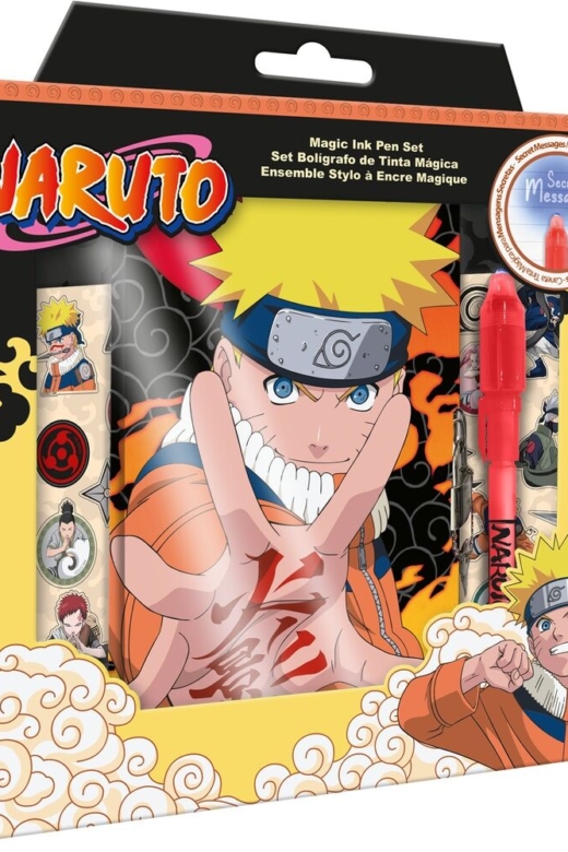 Descubre el apasionante mundo de Diario y Bolígrafo Mágico Naruto Shippuden.