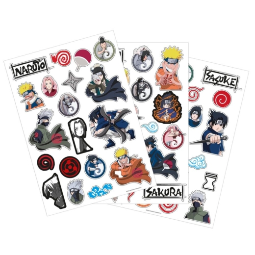 Descubre el apasionante mundo de Pegatinas Removibles Naruto Shippuden.