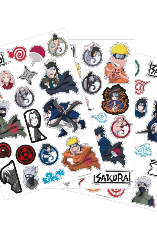 Descubre el apasionante mundo de Pegatinas Removibles Naruto Shippuden.