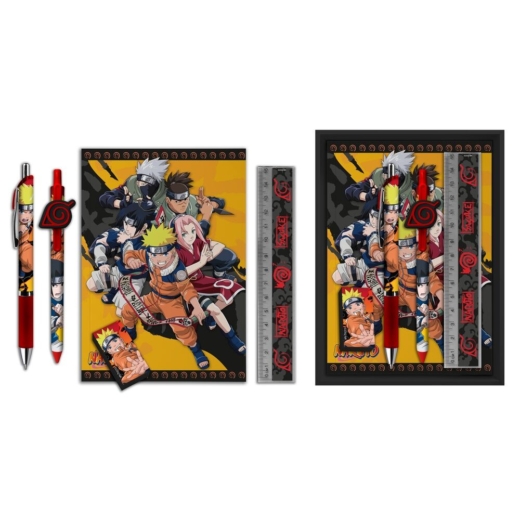 Set de papelería Naruto Shippuden 5 piezas » Tu Tienda Anime Descubre el apasionante mundo de Set de papelería Naruto Shippuden 5 piezas.