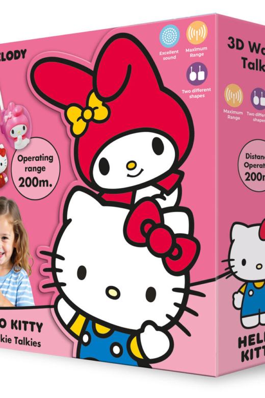 Descubre el apasionante mundo de Walkie Talkie 3D Hello Kitty y Amigos.