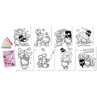 Descubre el apasionante mundo de Set para Colorear Pegatinas de Hello Kitty y Amigos.