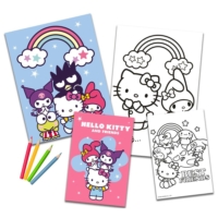 Descubre el apasionante mundo de Set de Colorear Hello Kitty y Amigos.