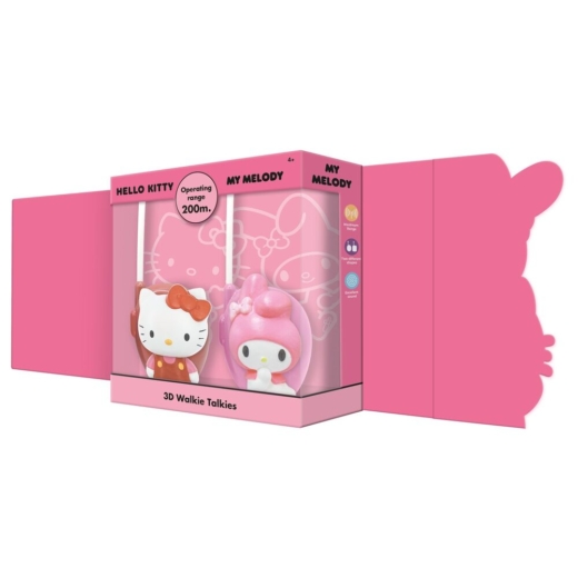 Descubre el apasionante mundo de Walkie Talkie 3D Hello Kitty y Amigos.