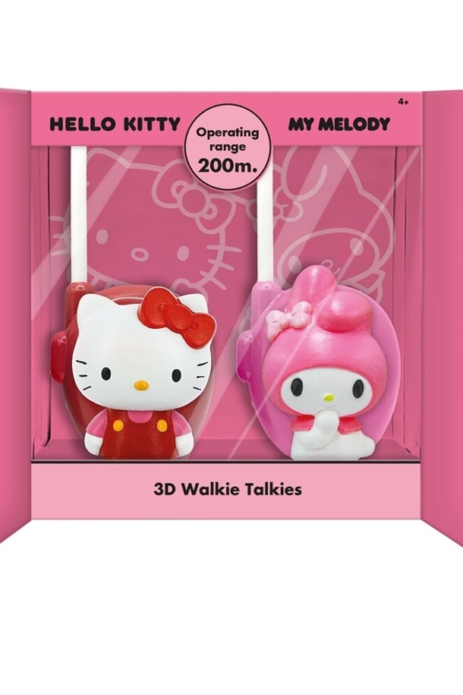 Descubre el apasionante mundo de Walkie Talkie 3D Hello Kitty y Amigos.