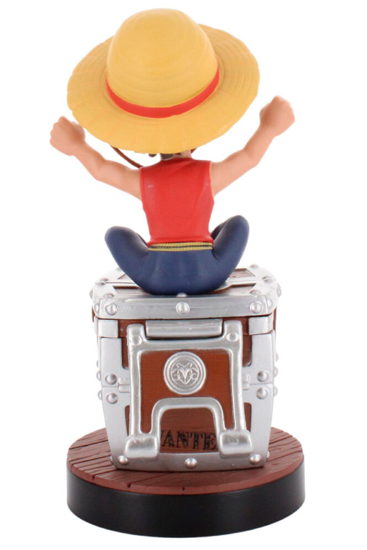 Descubre el apasionante mundo de Soporte Cable Guy Luffy One Piece Wanted Poster.