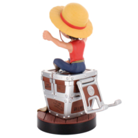 Descubre el apasionante mundo de Soporte Cable Guy Luffy One Piece Wanted Poster.